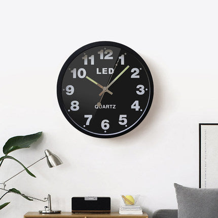 Palu Home and Kitchen Brand Luminous wall clock living room
