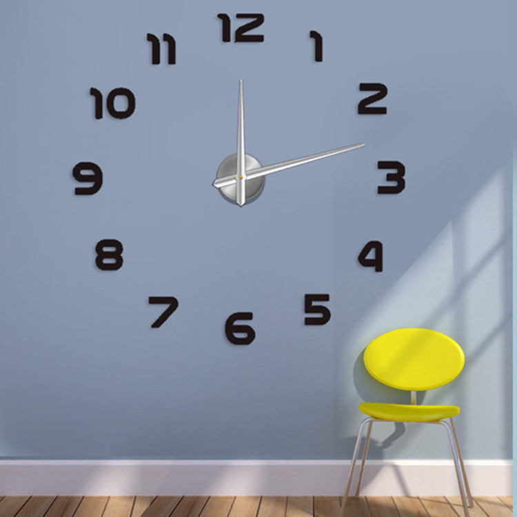Palu Home and Kitchen Brand Living Room Super Acrylic DIY Wall Clock Living Room
