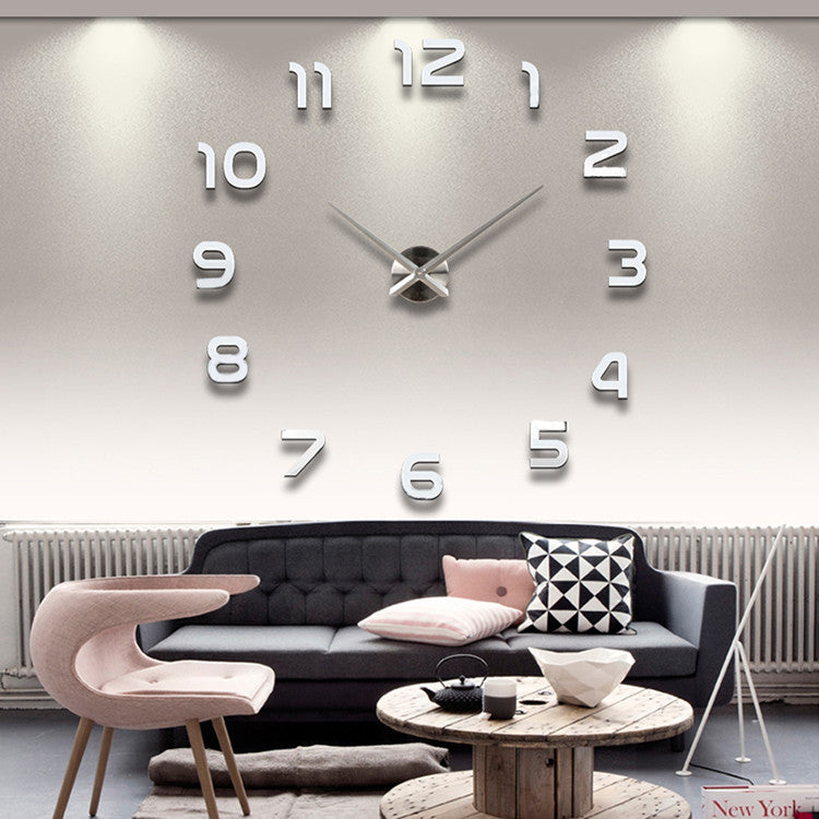 Palu Home and Kitchen Brand Living Room Super Acrylic DIY Wall Clock Living Room