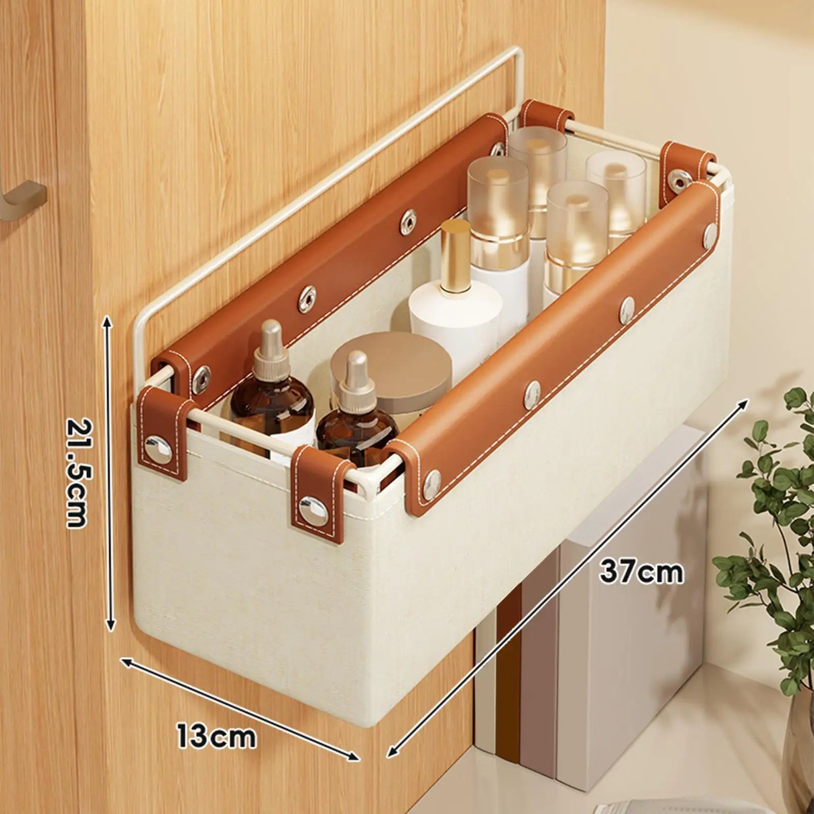 Palu Home and Kitchen Brand Bathroom Storage Basket Easy Installation Portable Modern Convenient Kitchen