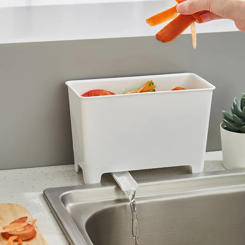 Palu Home and Kitchen Brand Kitchen Garbage Bin, Sink, Drain Garbage Bin, Sink Residue Filter Box, Household Drain Storage Rack, Household Kitchen Tools