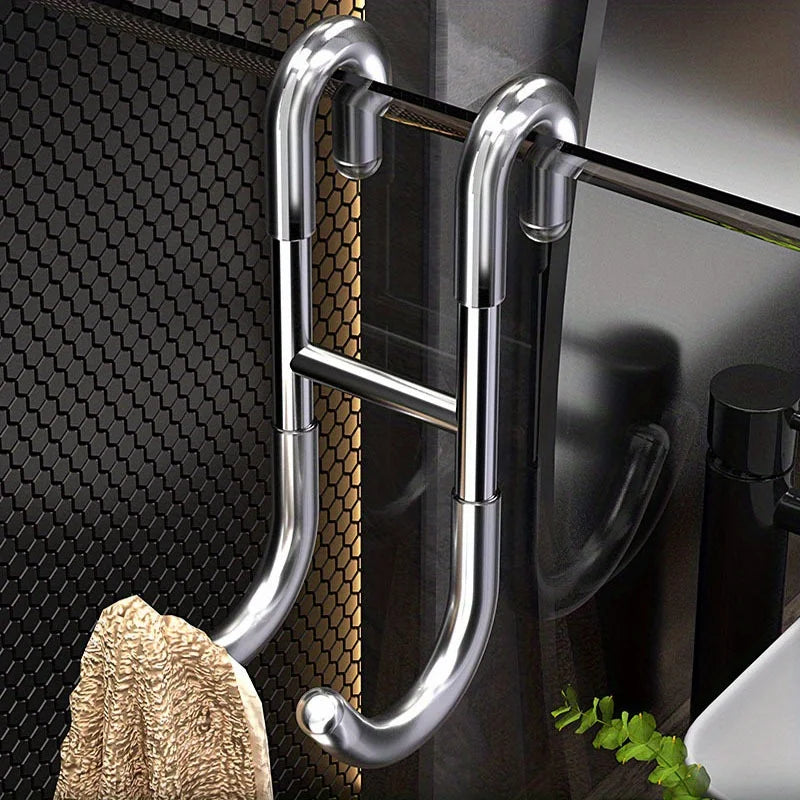 Palu Home and Kitchen Stainless Steel S-shaped Hook Bathroom Hook Bathroom Shower Curtain Hook Bathroom Accessories Bathroom Organizers Storage
