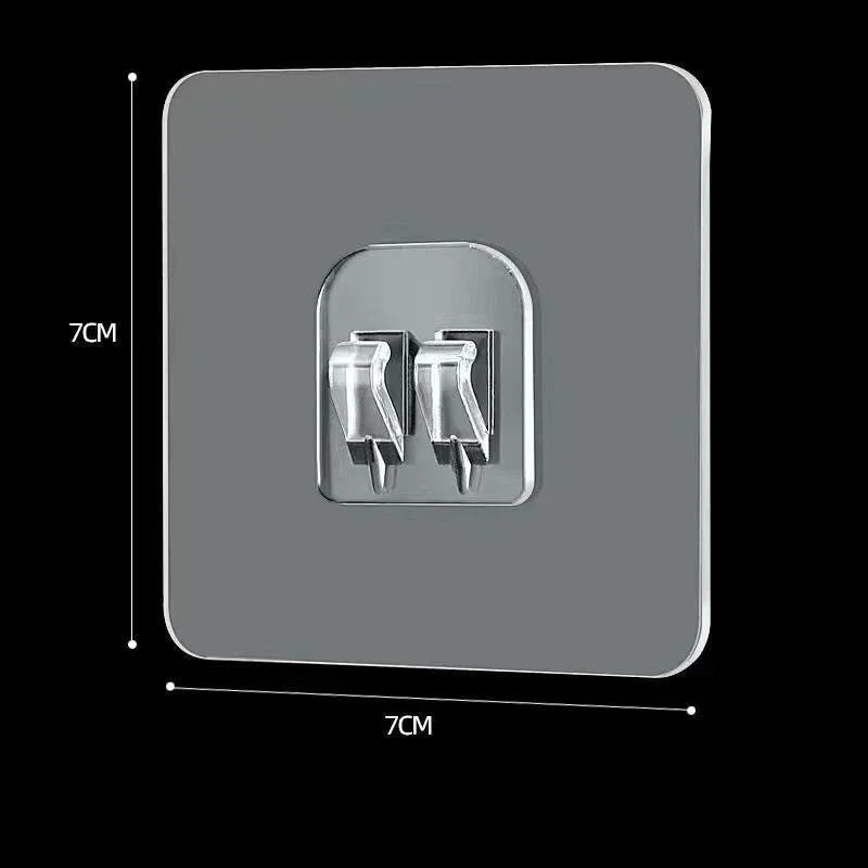 Palu Home and Kitchen Organiser Multifunctional Toiletries Organiser No-Punch Bathroom Shelf Bathroom Kitchen Wall Mount Storage Rack