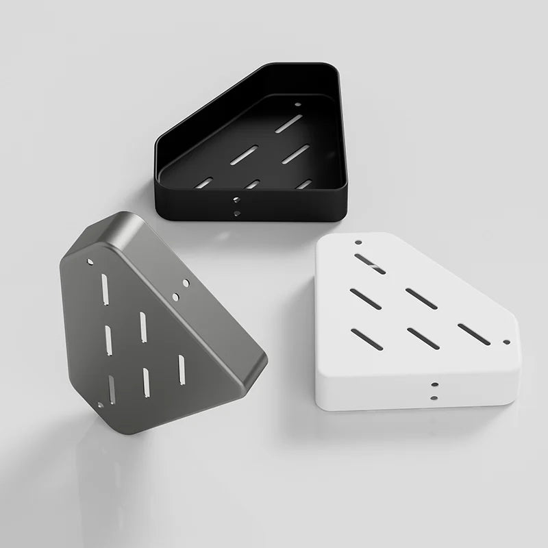 Palu Home and Kitchen Bathroom Shelf Bathroom Makeup Shampoo organizer Aluminium Bathroom Organizer Shower Shelf Bathroom Accessories