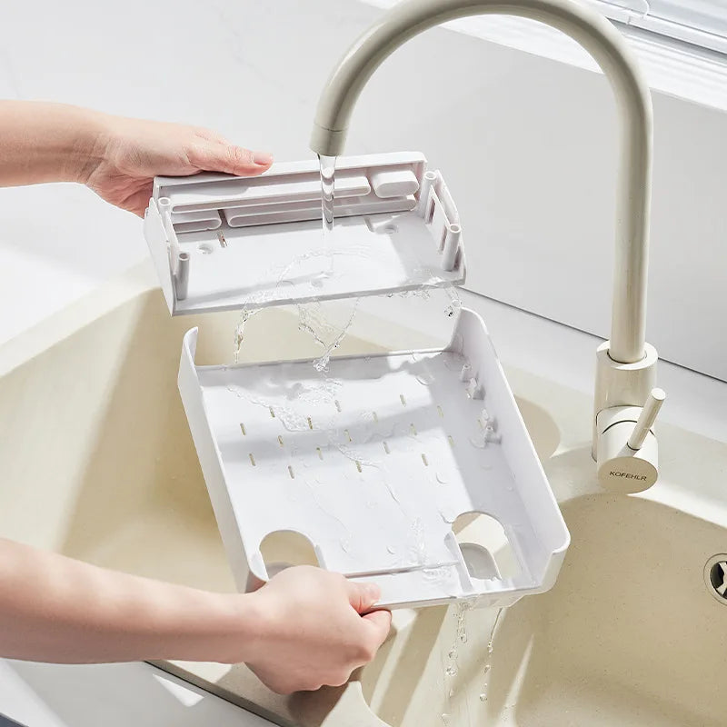 Palu Home and Kitchen Brand Kitchen knife holder, storage rack, cutting board, chopsticks and knives integrated storage rack, kitchen knife holder