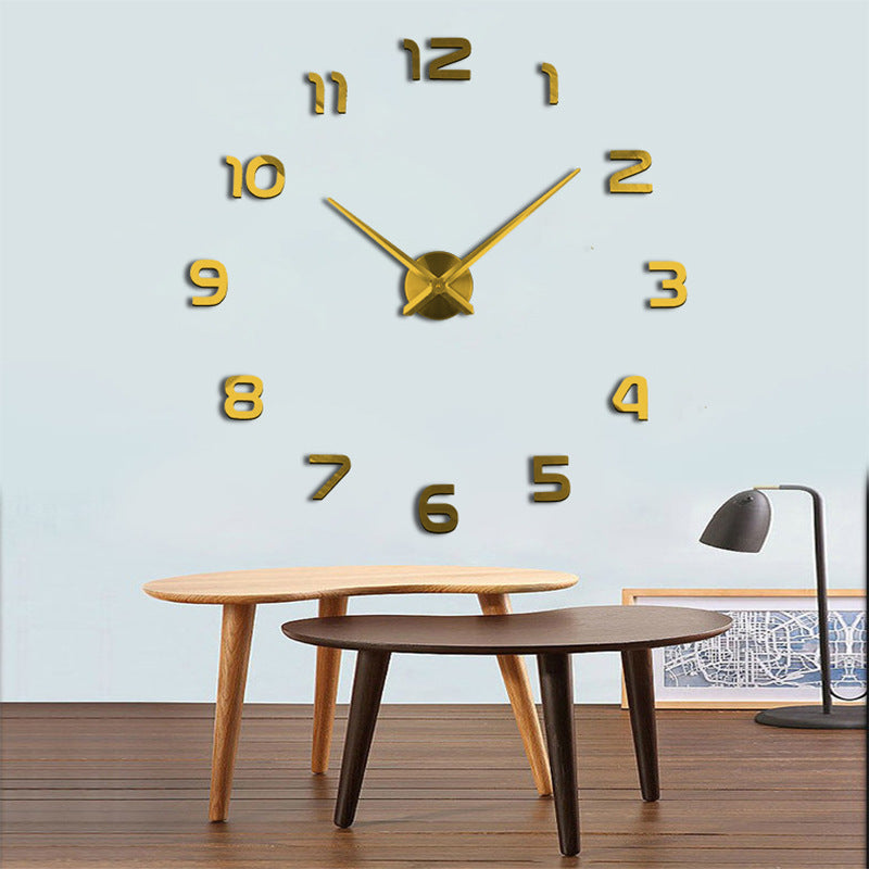 Palu Home and Kitchen Brand Living Room Super Acrylic DIY Wall Clock Living Room